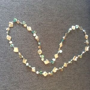 Lia Sophia Long Shell Necklace